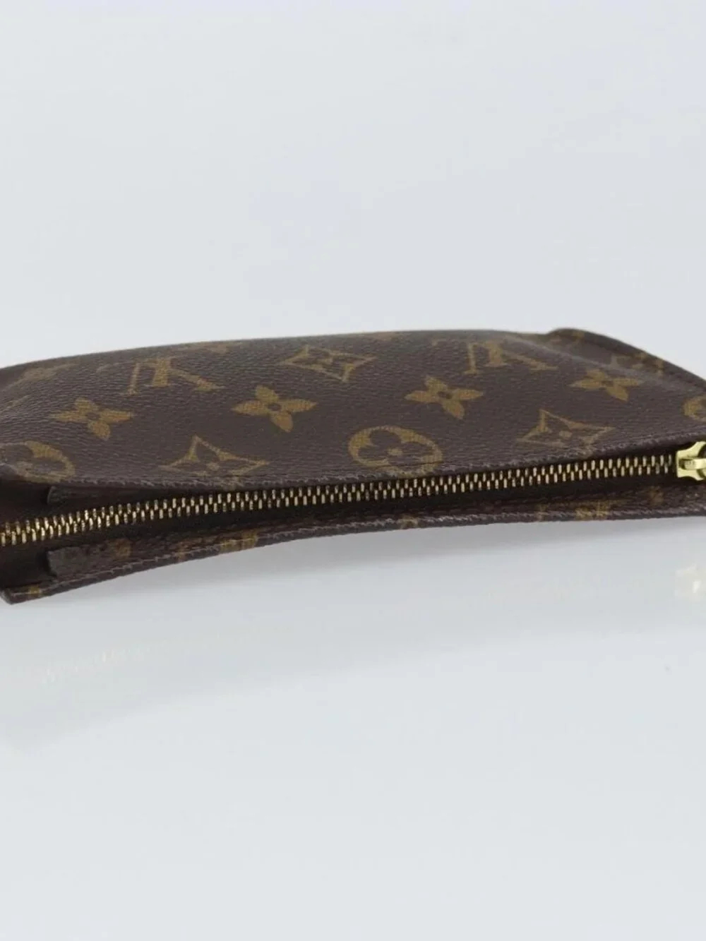 LOUIS VUITTON Monogram Bucket PM Accessory Pouch LV Auth 163683